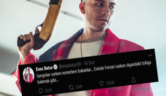 Enes Batur’un Çok Tepki Çeken Tweeti