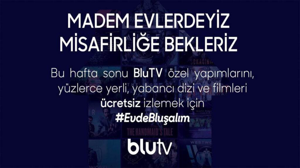 BluTV haftasonu ucretsiz